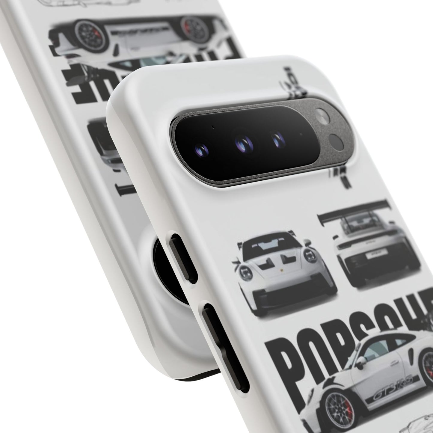 Porsche Phone Case, Tough Car Lover's Gift, Racing Enthusiast Accessory, Durable Auto Merchandise, Birthday Gift for Him