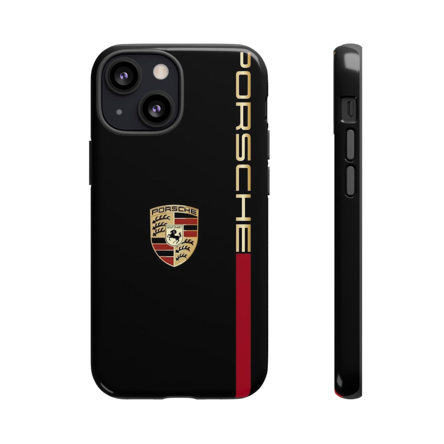 Porsche Tough Phone Case, Durable Car Lover Accessory, Protective Cover, Gift for Auto Enthusiasts, Racing Themed Phone Accessory