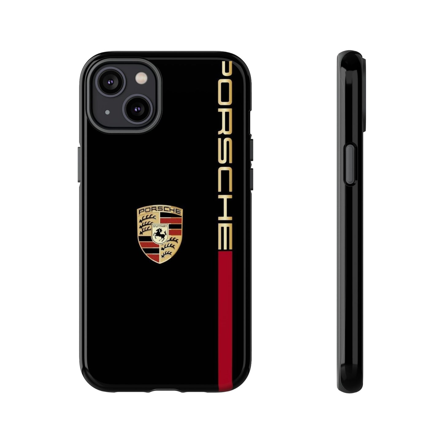 Porsche Tough Phone Case, Durable Car Lover Accessory, Protective Cover, Gift for Auto Enthusiasts, Racing Themed Phone Accessory