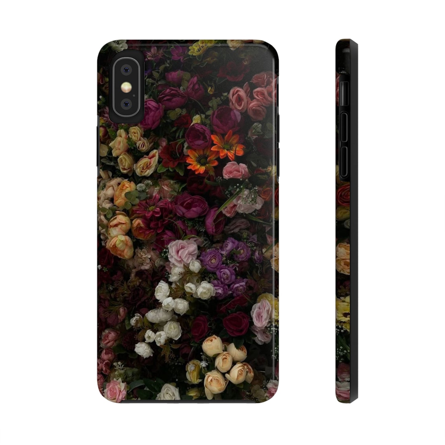 Floral Tough Phone Case - Durable Protection with Vibrant Flower Design