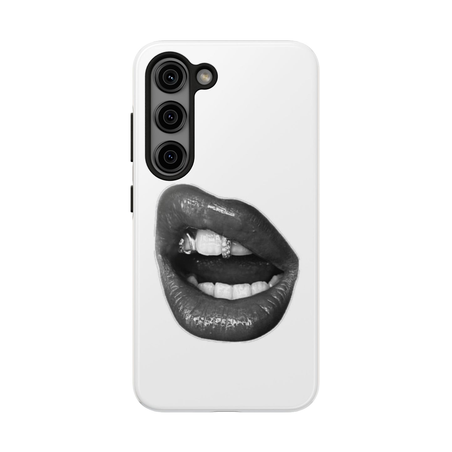 Bold Lip Art Tough Phone Case - Stylish & Protective Cover for Trendsetters
