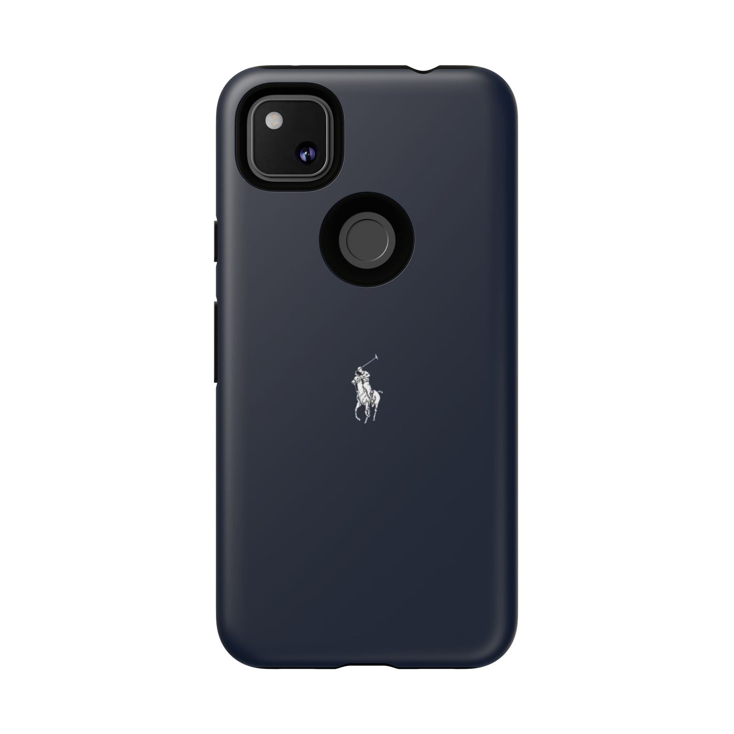 Navy Polo Logo Tough Phone Case — Slim Protective iPhone Cover
