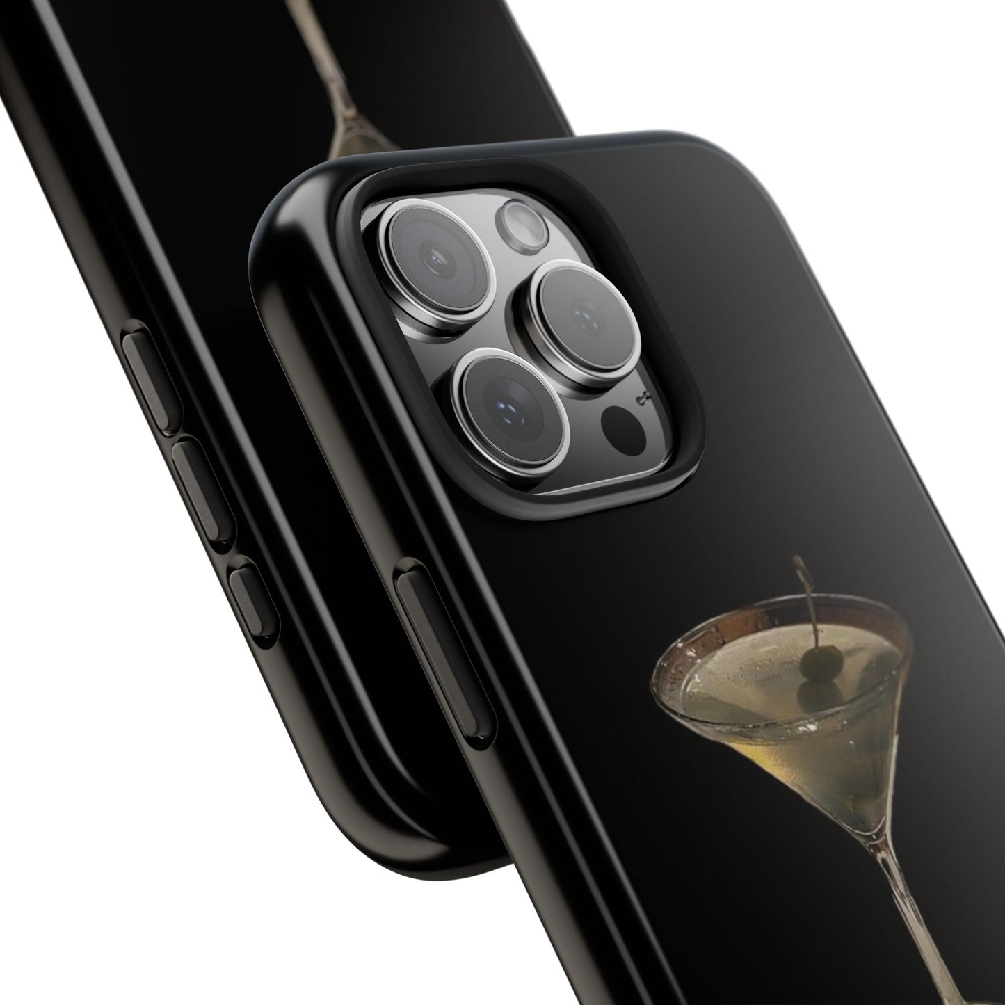 Stylish Martini Tough Phone Case - Perfect for Cocktail Lovers