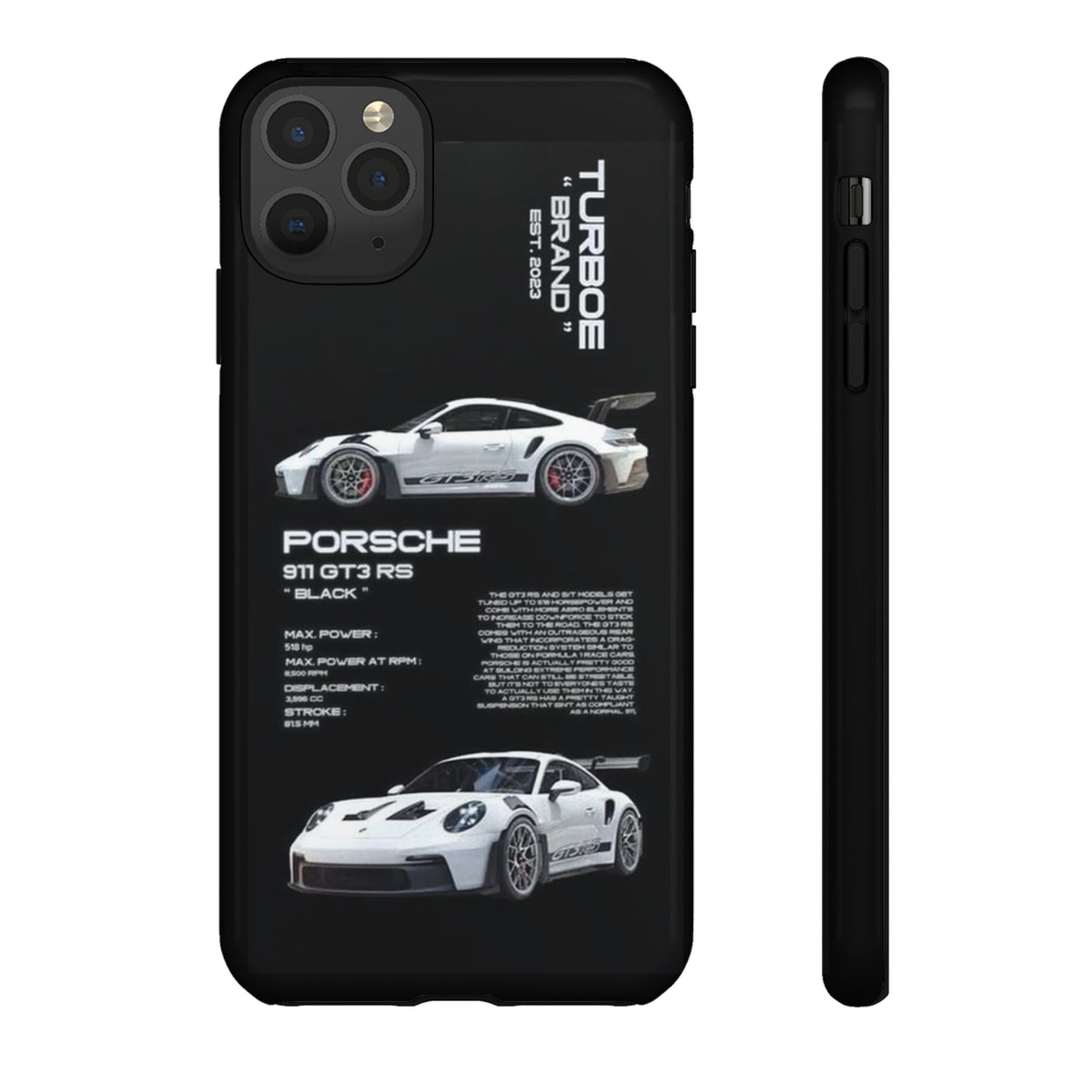 Porsche Phone Case, Tough Car Case, Automotive Gift, Racing Enthusiast Accessory, Stylish Smartphone Protection