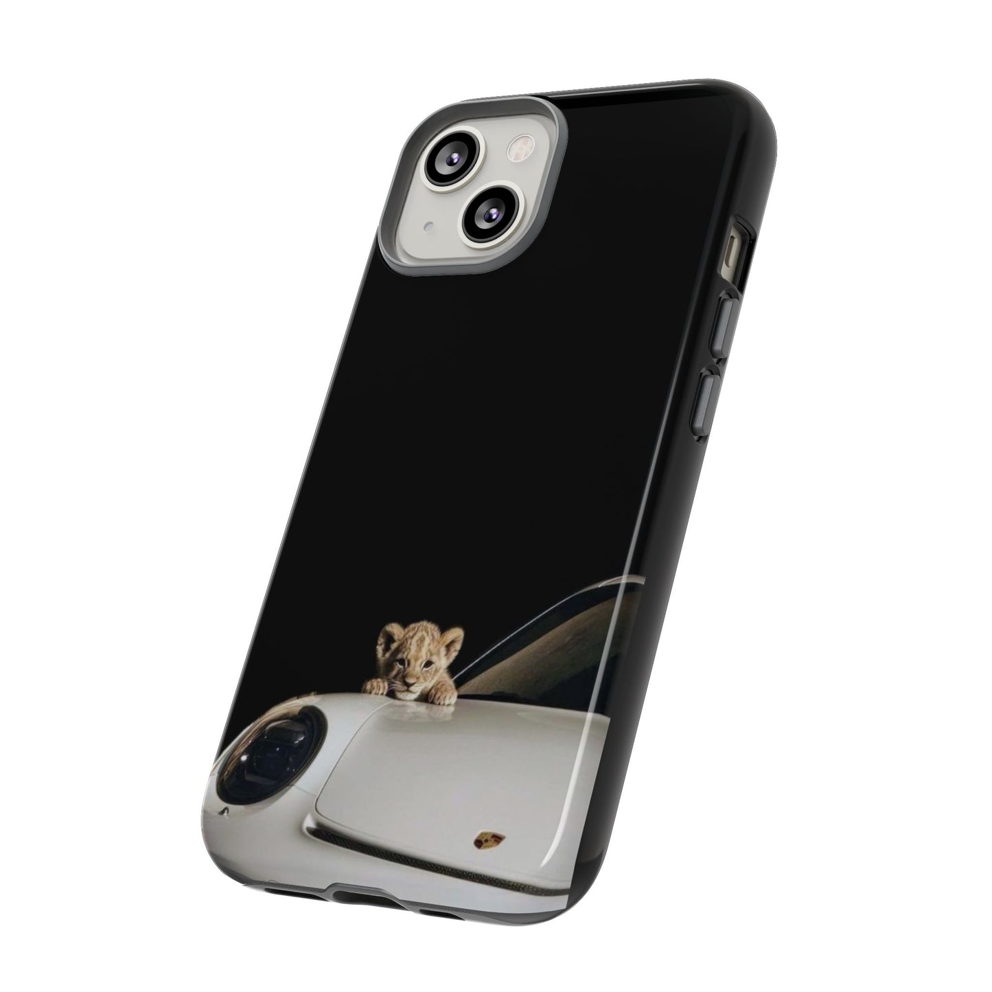 Wildlife-Inspired Phone Case with Lion Cub, Perfect Gift for Animal Lovers, Unique Phone Accessory for Car Enthusiasts, Stylish [...]