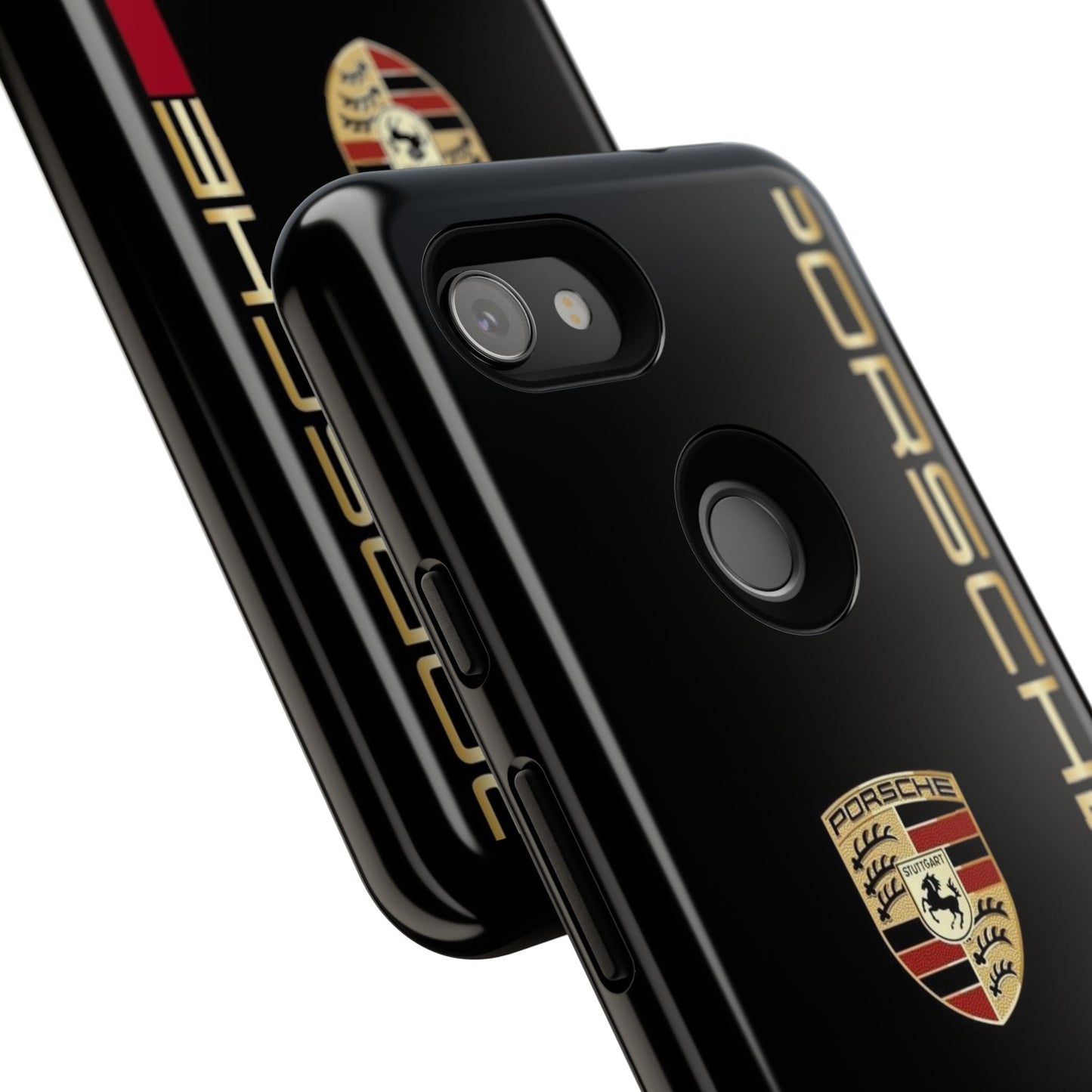 Porsche Tough Phone Case, Durable Car Lover Accessory, Protective Cover, Gift for Auto Enthusiasts, Racing Themed Phone Accessory