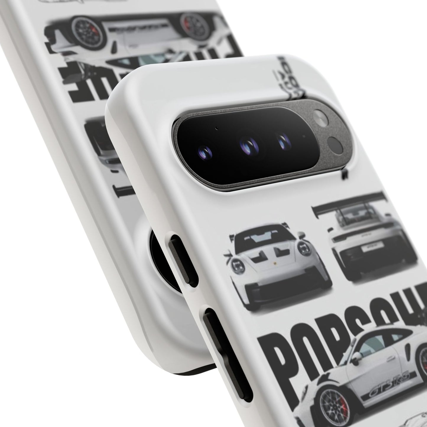 Porsche Phone Case, Tough Car Lover's Gift, Racing Enthusiast Accessory, Durable Auto Merchandise, Birthday Gift for Him