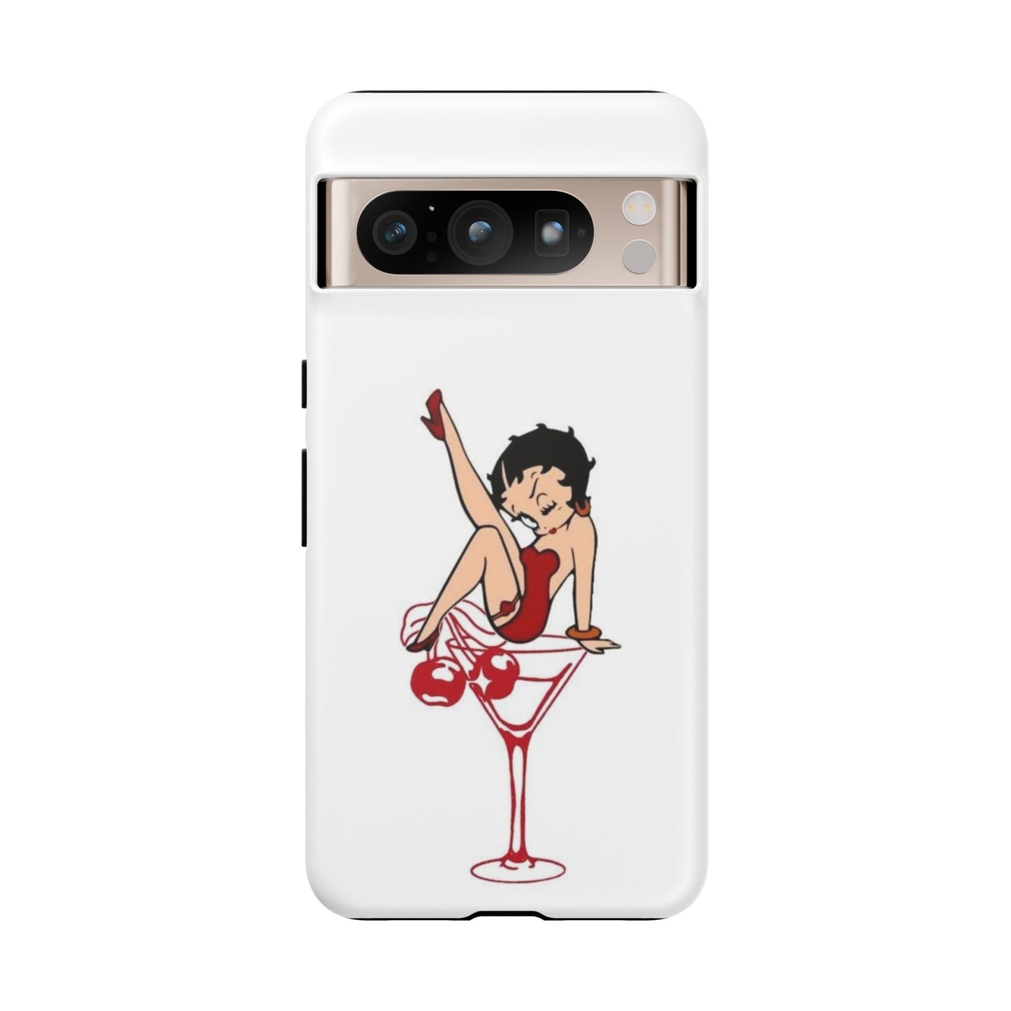 Betty Boop Martini Phone Case - Stylish Tough Cases for Fun Lovers