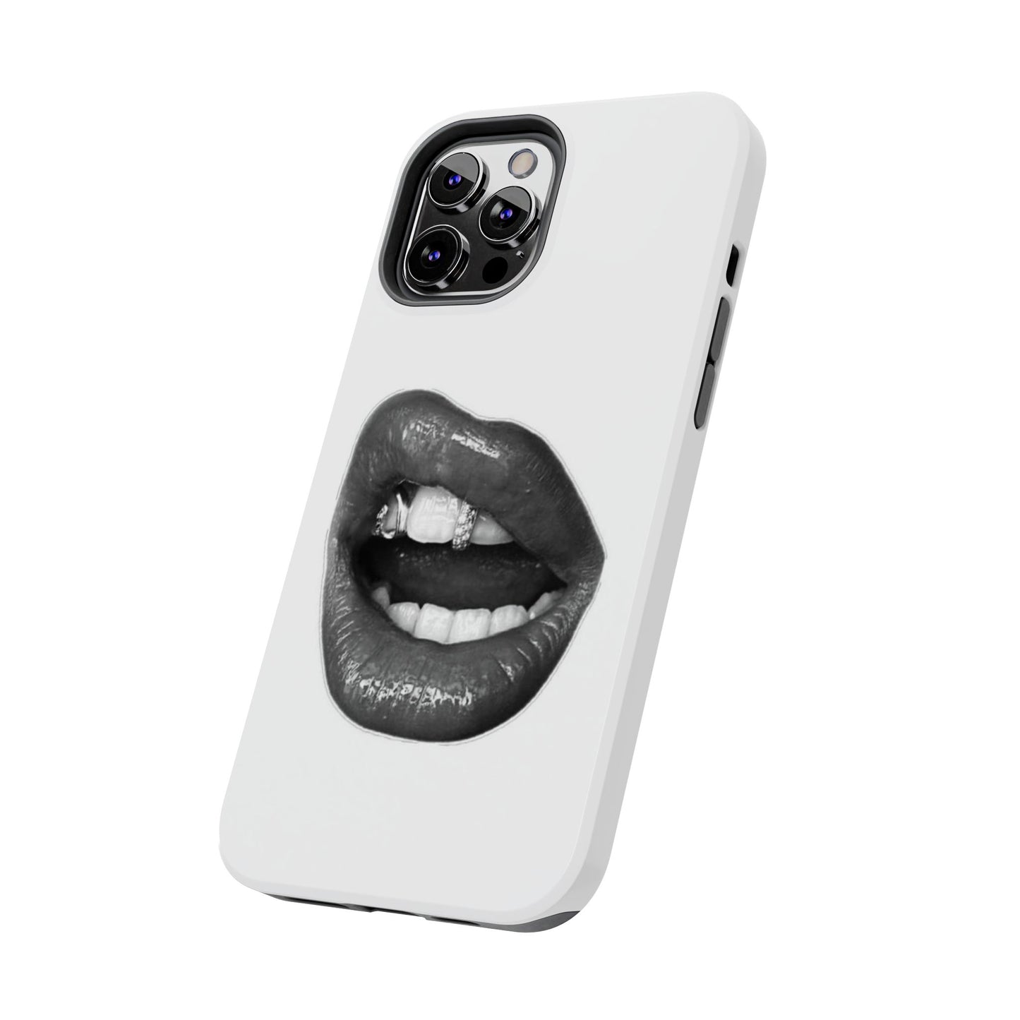 Bold Lip Art Tough Phone Case - Stylish & Protective Cover for Trendsetters