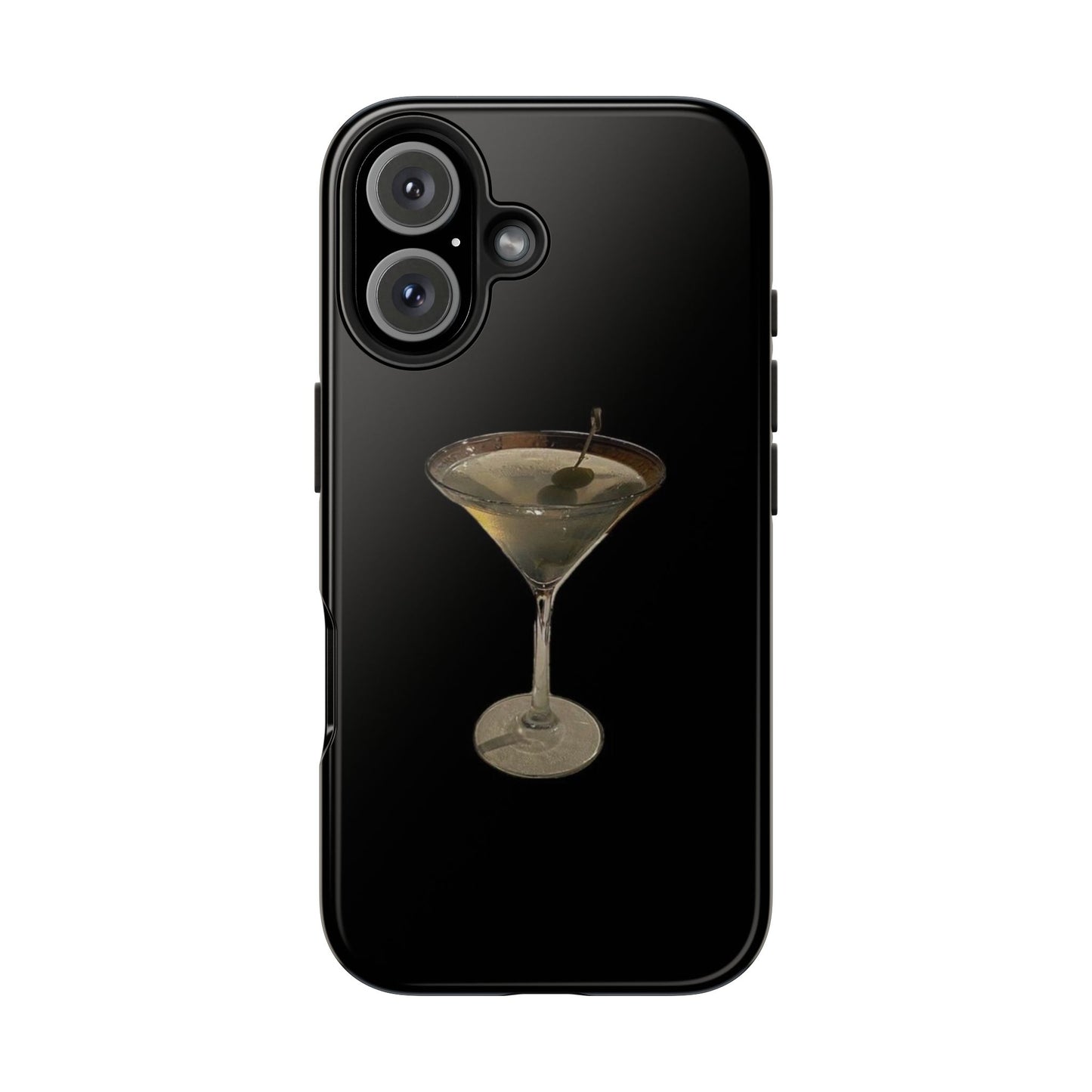 Stylish Martini Tough Phone Case - Perfect for Cocktail Lovers