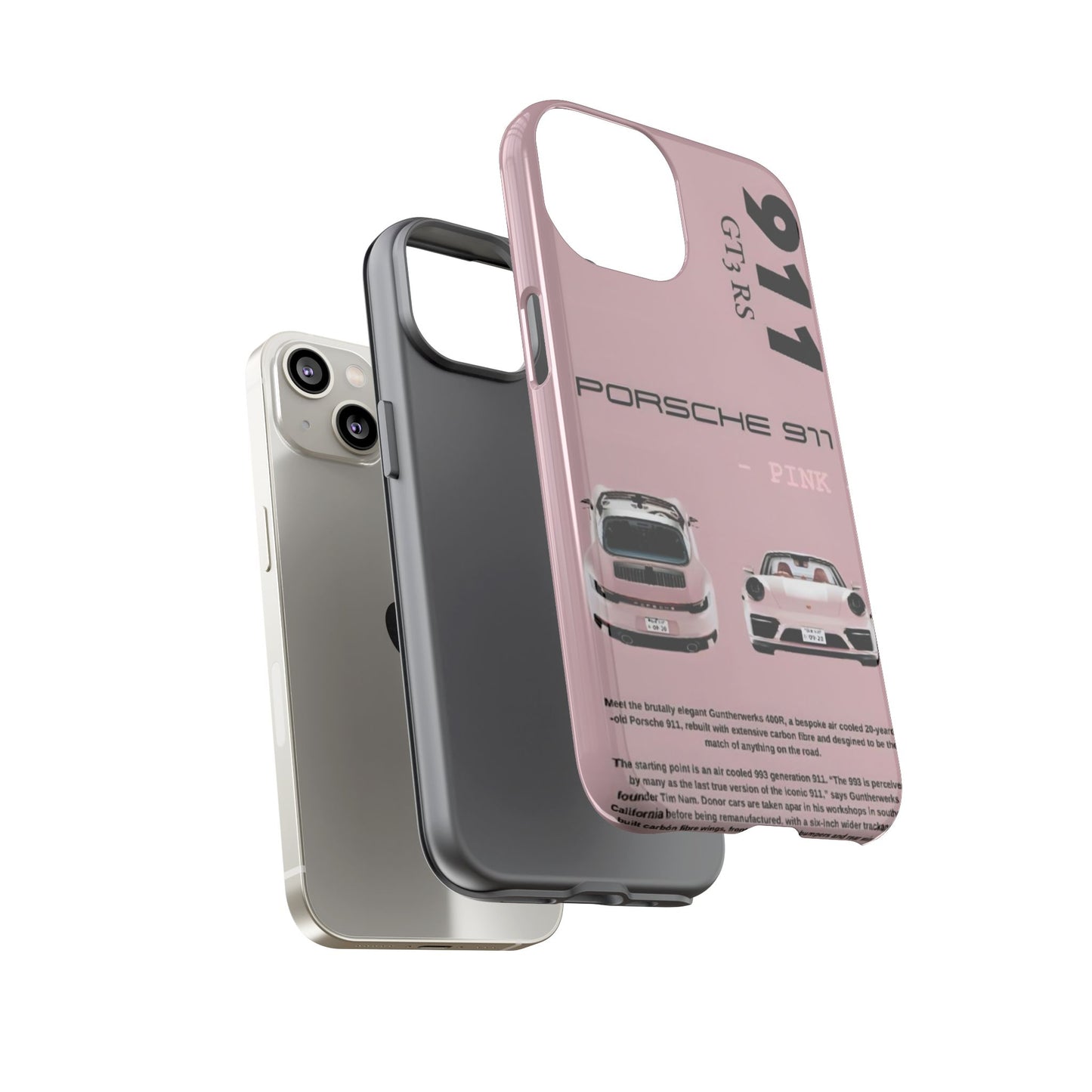 Porsche 911 Phone Case | Tough Cases for Car Lovers, Stylish Protection, Gift for Him/Her, Automotive Enthusiast