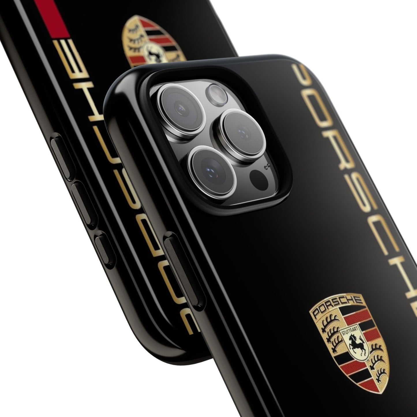 Porsche Tough Phone Case, Durable Car Lover Accessory, Protective Cover, Gift for Auto Enthusiasts, Racing Themed Phone Accessory