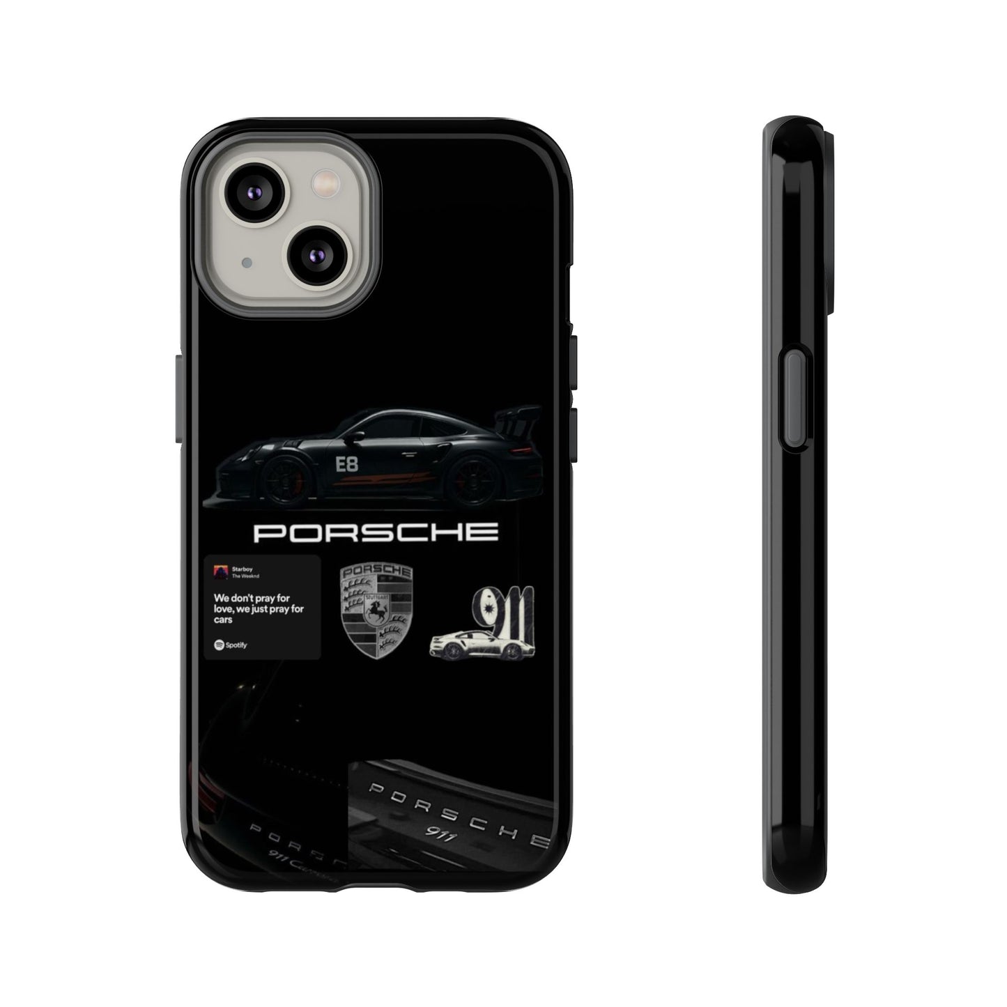 Porsche Phone Case, Tough Phone Cover, Stylish Car Accessories, Durable Smartphone Case, Gifts for Car Enthusiasts, Automotive Decor