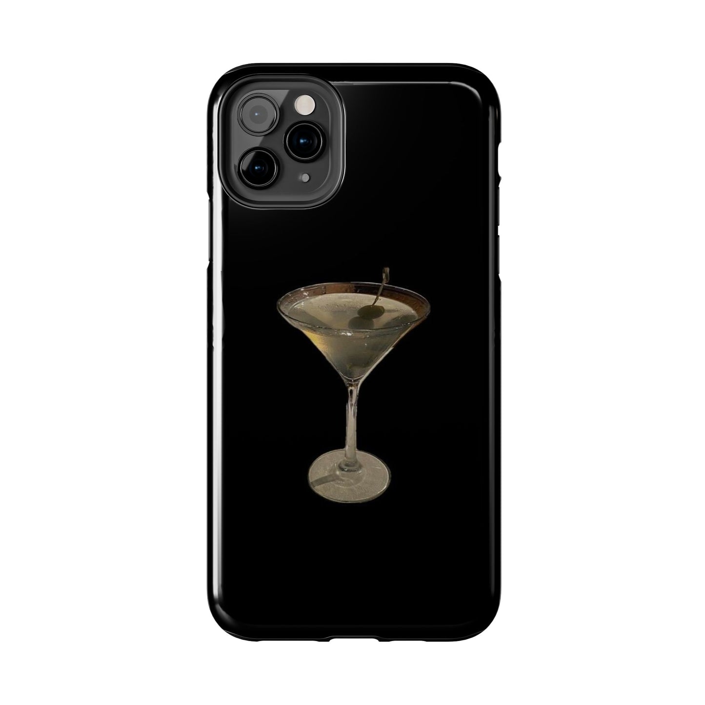 Stylish Martini Tough Phone Case - Perfect for Cocktail Lovers