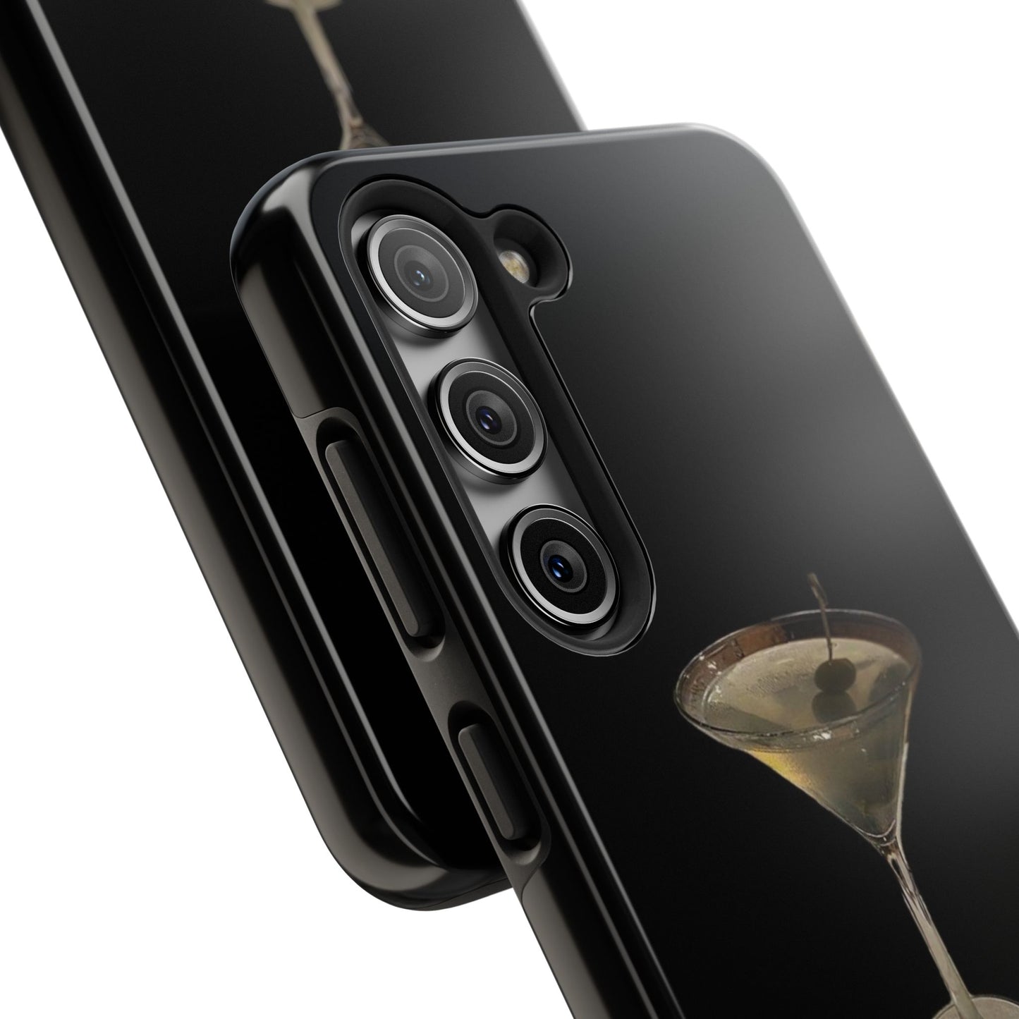 Stylish Martini Tough Phone Case - Perfect for Cocktail Lovers