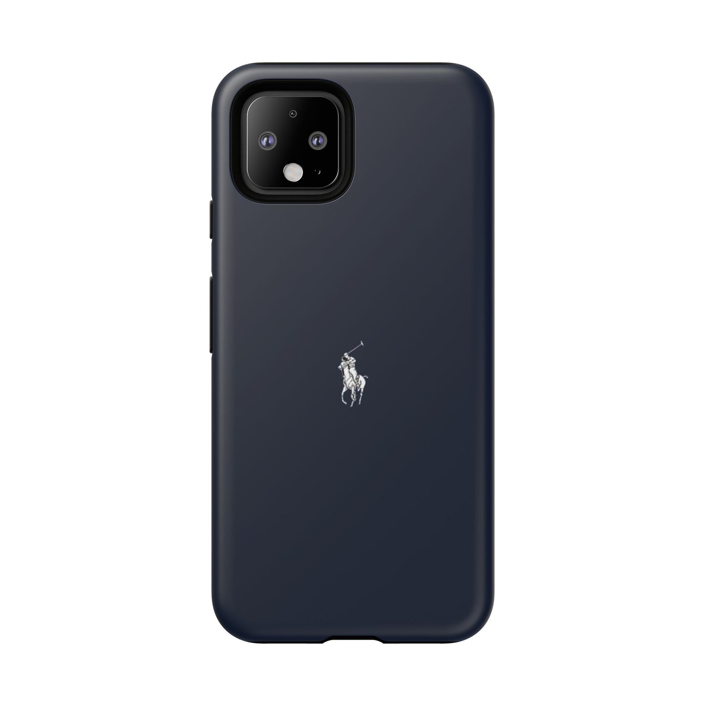 Navy Polo Logo Tough Phone Case — Slim Protective iPhone Cover