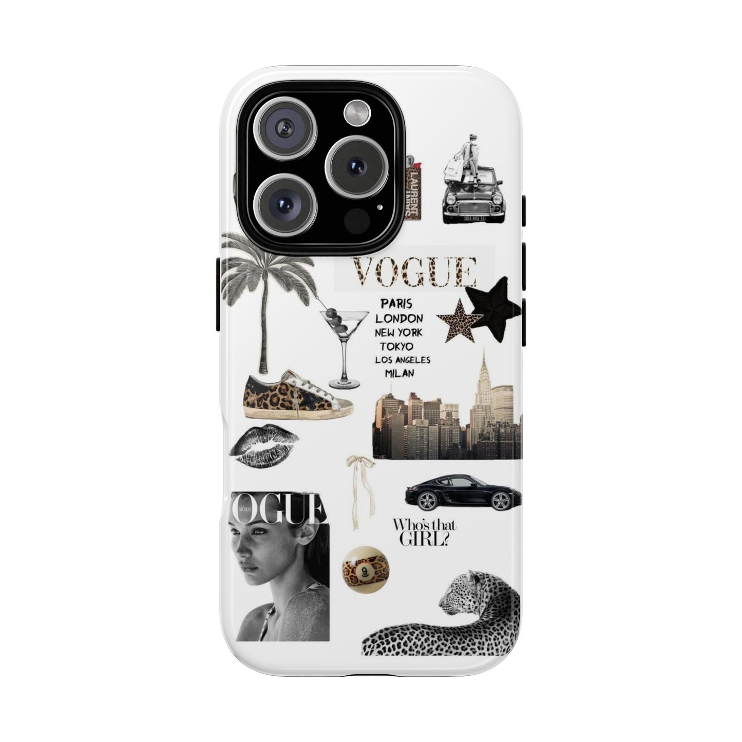 Chic Phone Case - Vogue-Inspired Tough Case for Fashion Lovers, Stylish Accessories, Unique Gift for Her, Trendy Mobile Cover, [...]