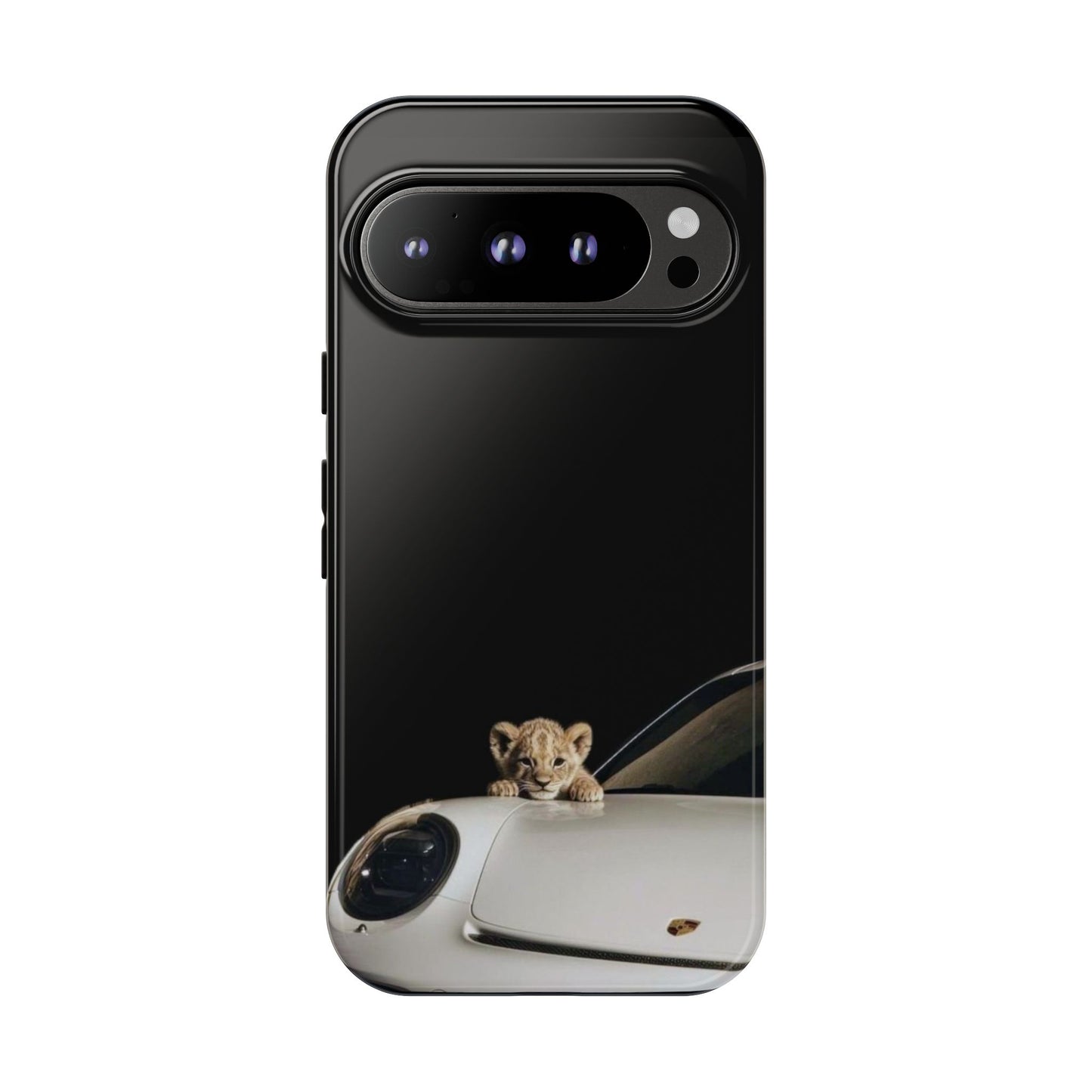 Wildlife-Inspired Phone Case with Lion Cub, Perfect Gift for Animal Lovers, Unique Phone Accessory for Car Enthusiasts, Stylish [...]