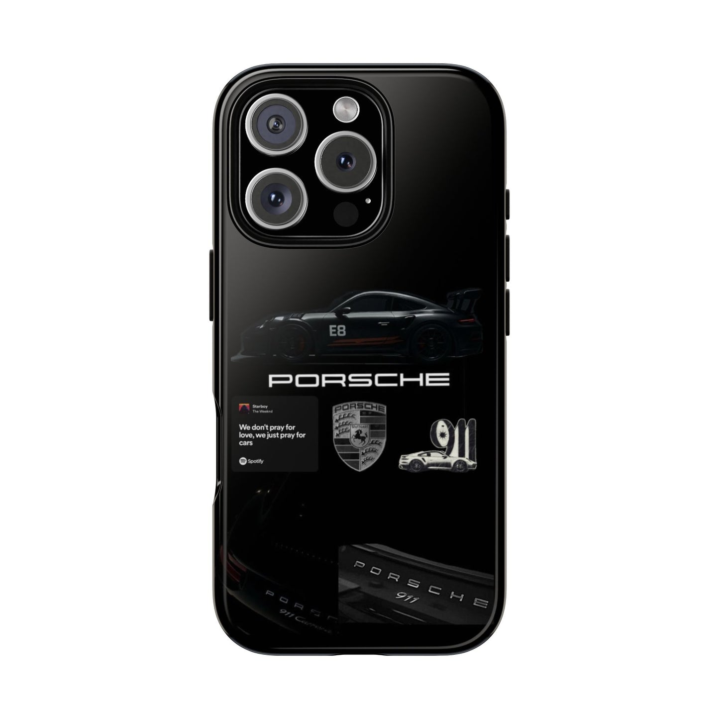 Porsche Phone Case, Tough Phone Cover, Stylish Car Accessories, Durable Smartphone Case, Gifts for Car Enthusiasts, Automotive Decor