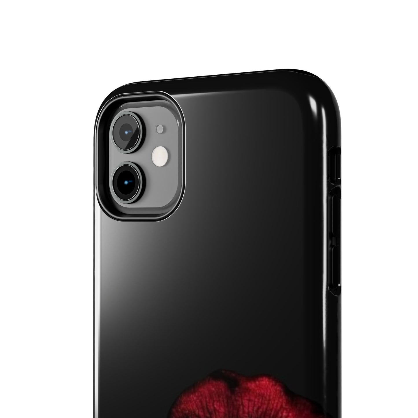 Wild Kiss Tough Phone Case - Stylish Leopard Design for Animal Lovers