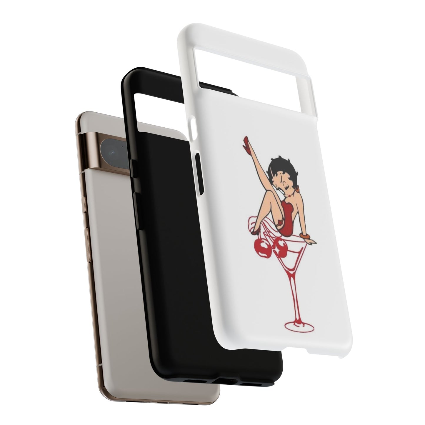 Betty Boop Martini Phone Case - Stylish Tough Cases for Fun Lovers