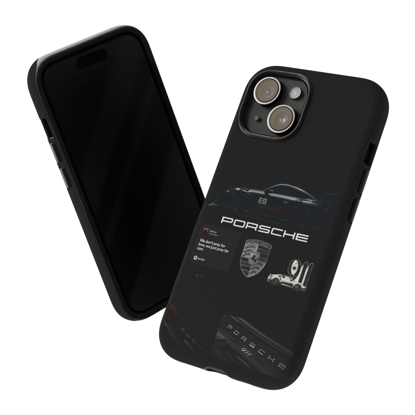 Porsche Phone Case, Tough Phone Cover, Stylish Car Accessories, Durable Smartphone Case, Gifts for Car Enthusiasts, Automotive Decor