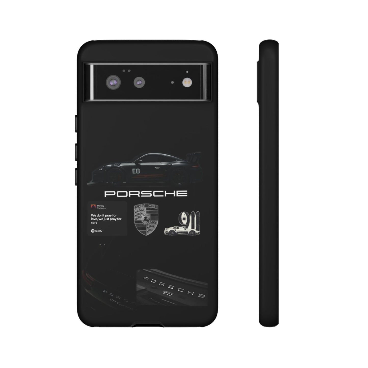 Porsche Phone Case, Tough Phone Cover, Stylish Car Accessories, Durable Smartphone Case, Gifts for Car Enthusiasts, Automotive Decor