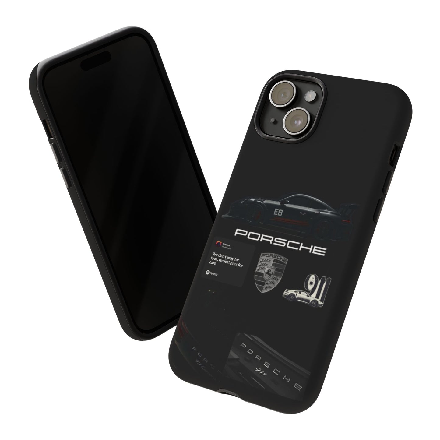 Porsche Phone Case, Tough Phone Cover, Stylish Car Accessories, Durable Smartphone Case, Gifts for Car Enthusiasts, Automotive Decor