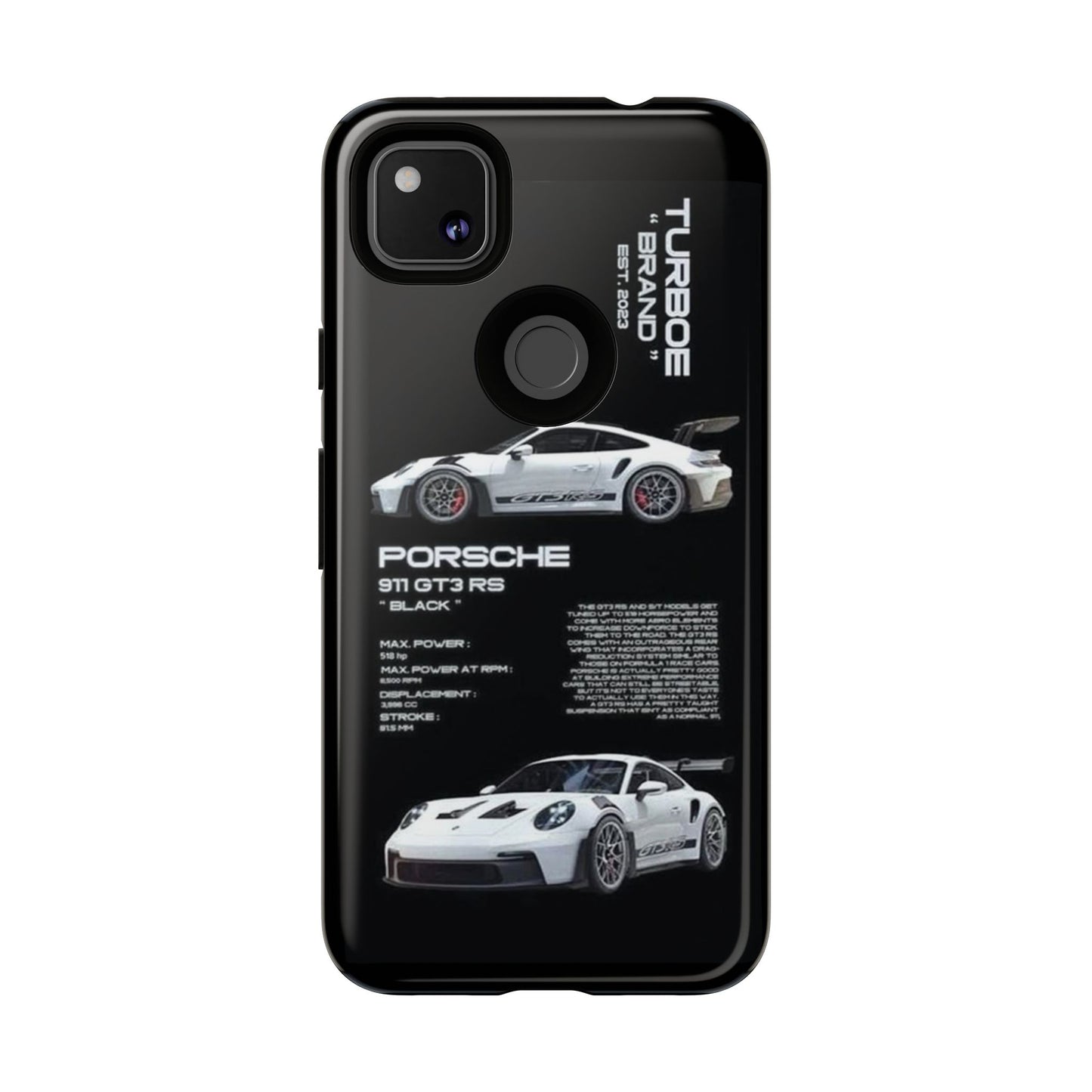 Porsche Phone Case, Tough Car Case, Automotive Gift, Racing Enthusiast Accessory, Stylish Smartphone Protection