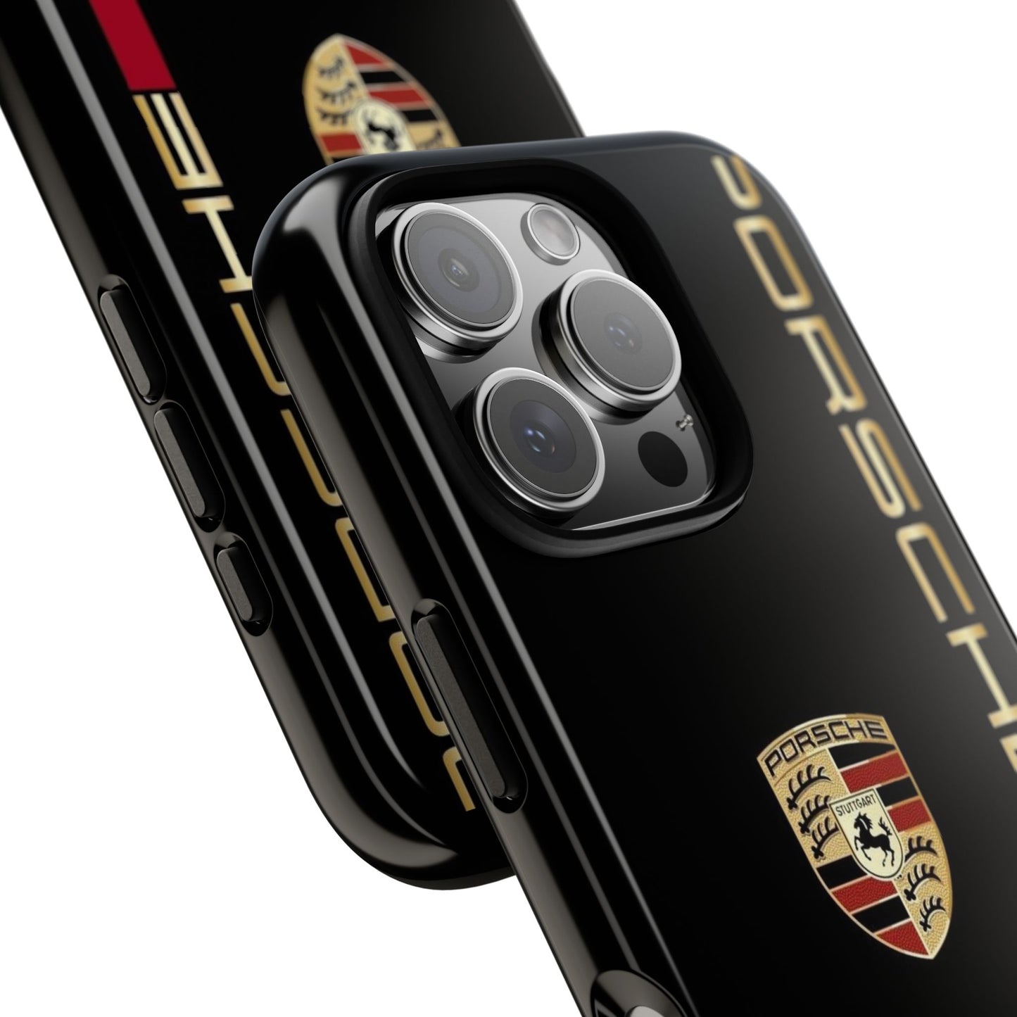 Porsche Tough Phone Case, Durable Car Lover Accessory, Protective Cover, Gift for Auto Enthusiasts, Racing Themed Phone Accessory