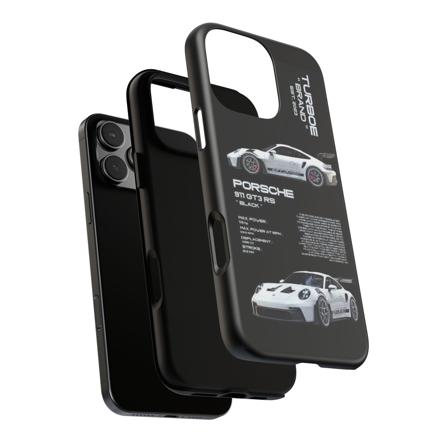 Porsche Phone Case, Tough Car Case, Automotive Gift, Racing Enthusiast Accessory, Stylish Smartphone Protection