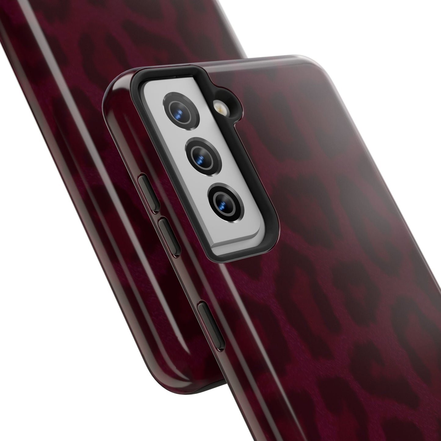 Chic Leopard Print Tough Phone Cases - Stylish Protection for Your Device
