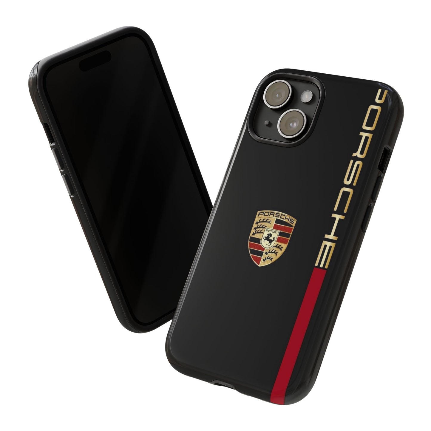 Porsche Tough Phone Case, Durable Car Lover Accessory, Protective Cover, Gift for Auto Enthusiasts, Racing Themed Phone Accessory