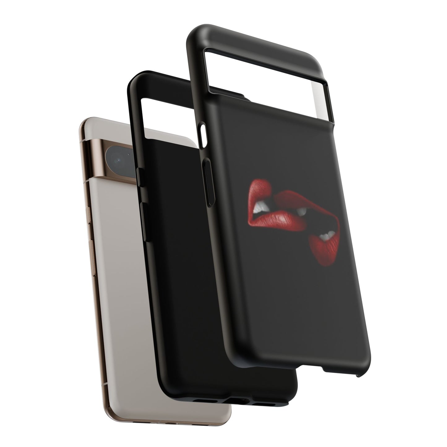 Bold Lip Phone Case - Tough Cases, Unique Gift, Trendy Accessory, Statement Item, Everyday Use