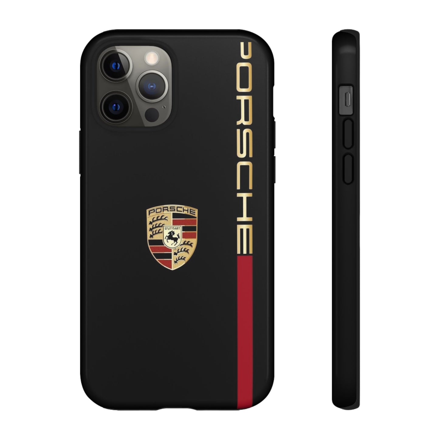 Porsche Tough Phone Case, Durable Car Lover Accessory, Protective Cover, Gift for Auto Enthusiasts, Racing Themed Phone Accessory