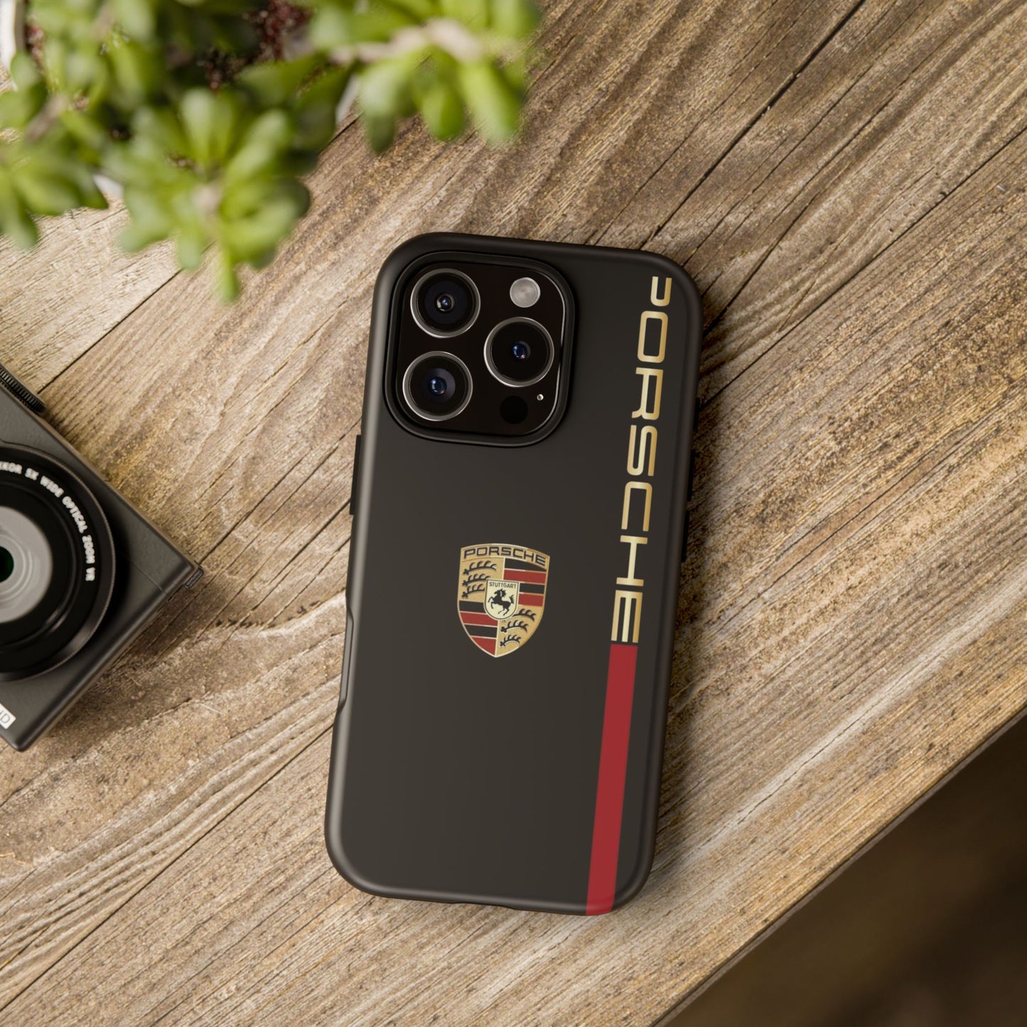Porsche Tough Phone Case, Durable Car Lover Accessory, Protective Cover, Gift for Auto Enthusiasts, Racing Themed Phone Accessory