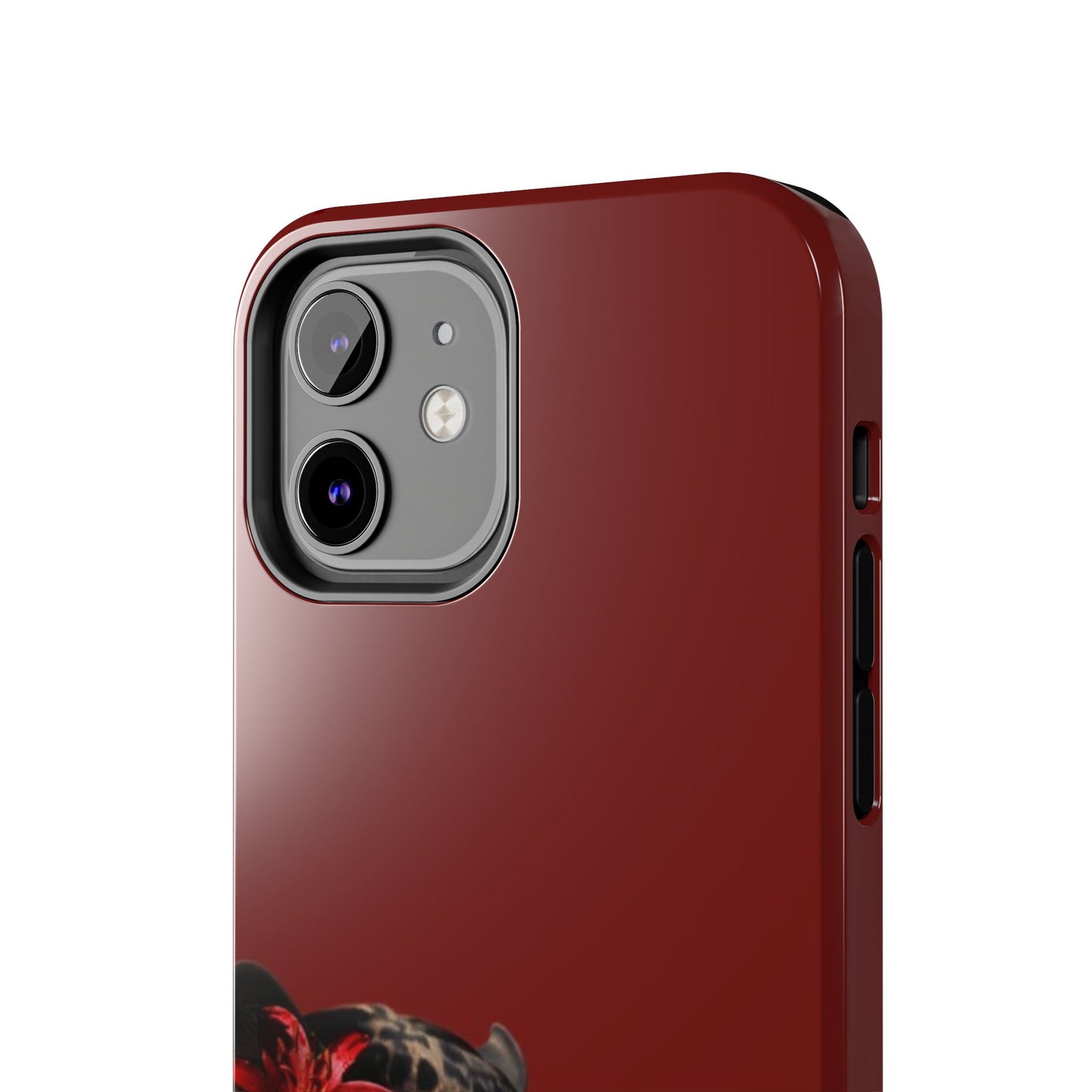 Wild Elegance Tough Phone Case with Panther Design
