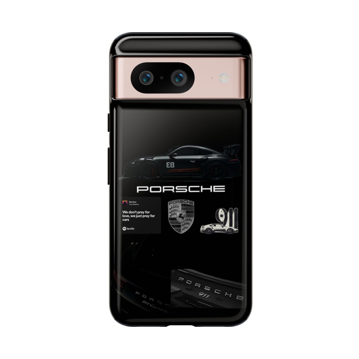 Porsche Phone Case, Tough Phone Cover, Stylish Car Accessories, Durable Smartphone Case, Gifts for Car Enthusiasts, Automotive Decor