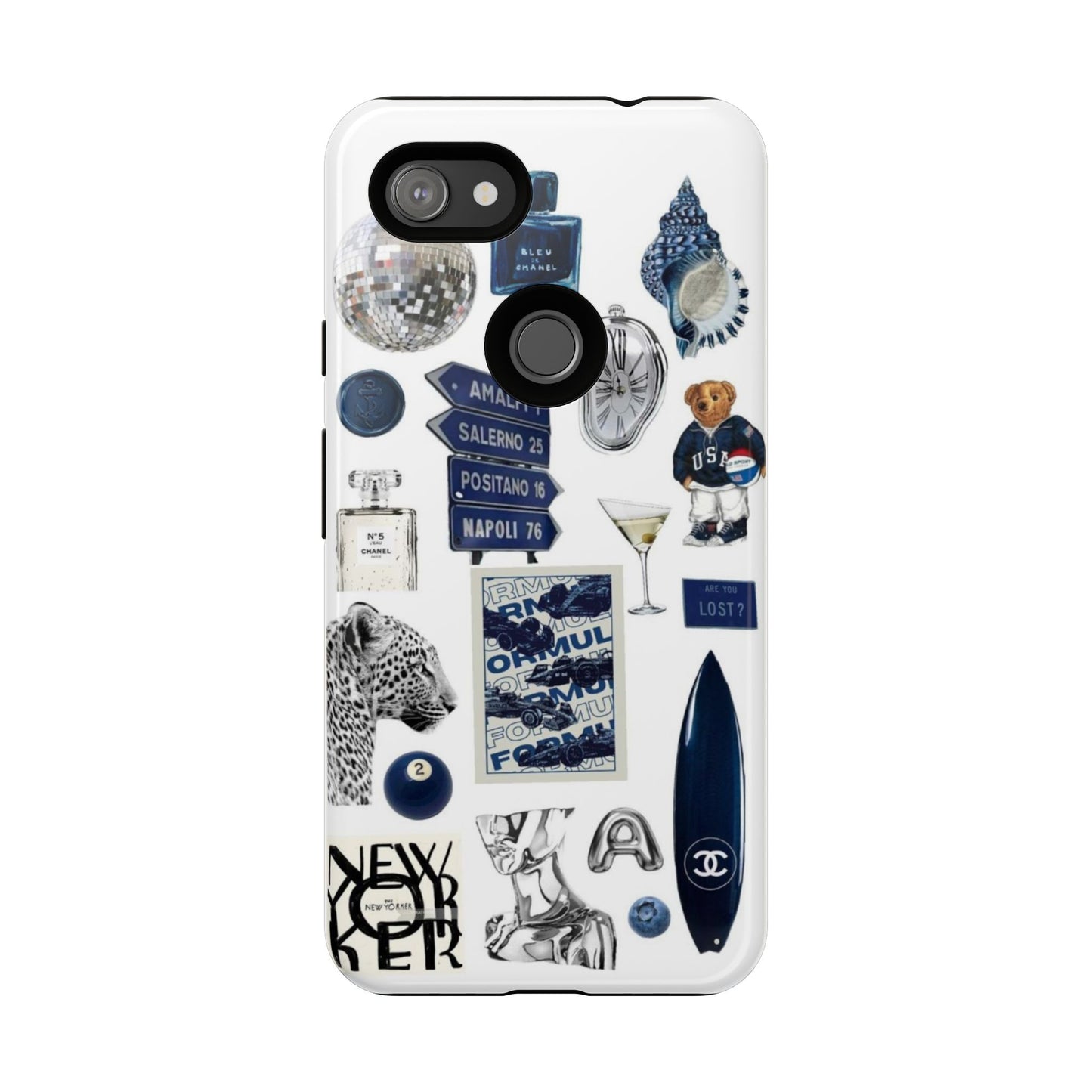 Chic Phone Case, Tough Slim Cover with Stylish Design, Gift for Her, Trendy Accessory, Birthday Present, Fashionable Tech